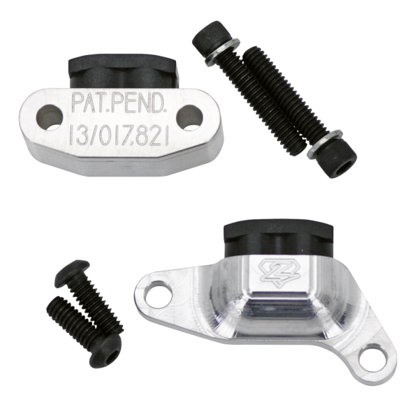 Double piston primary and secondary cam chain tensioner set
